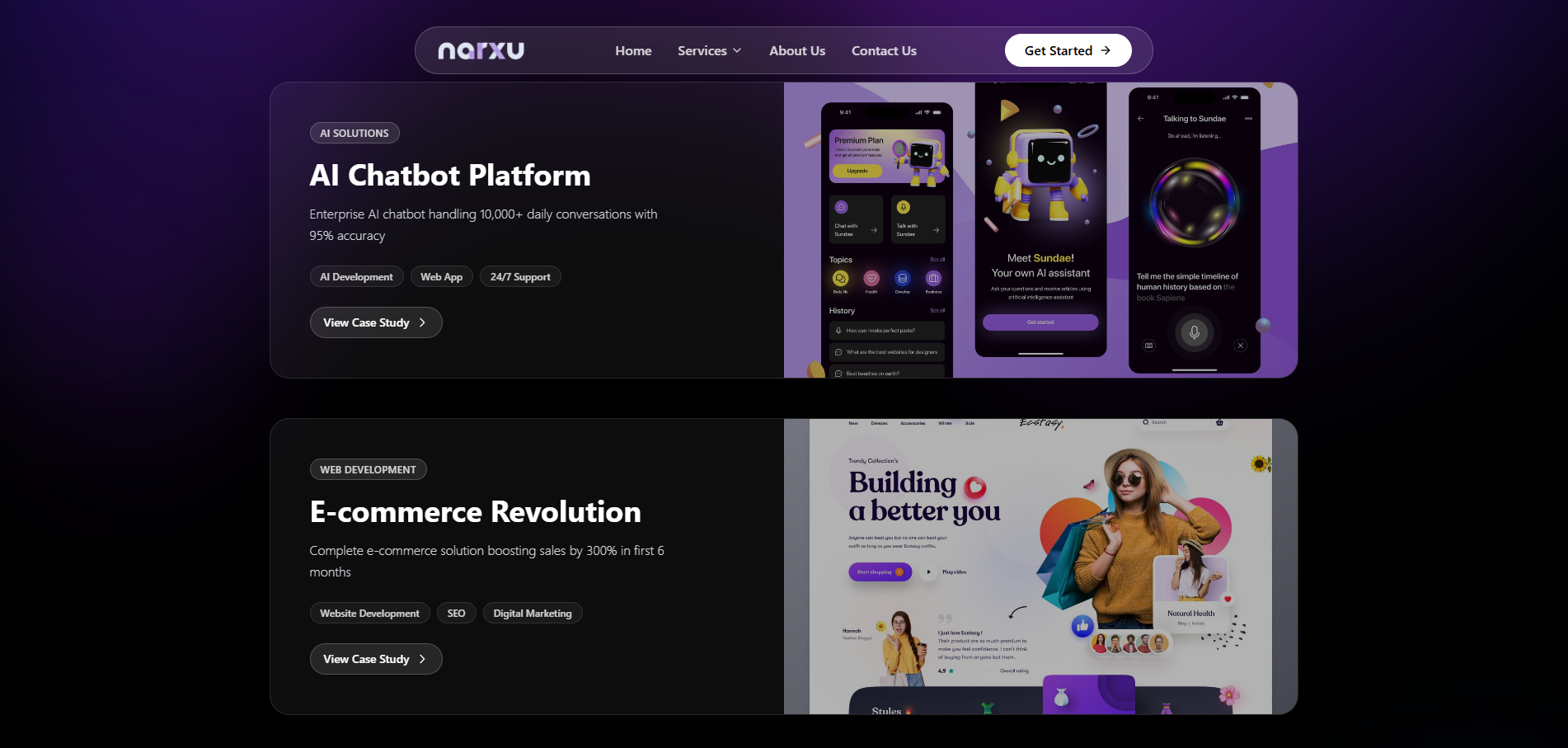 Agency Website (NARXU)